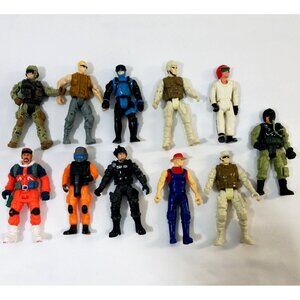 Action Figures Lot of 11 Evil Kenevil Military Mixed Lot Chap Mei Unbranded